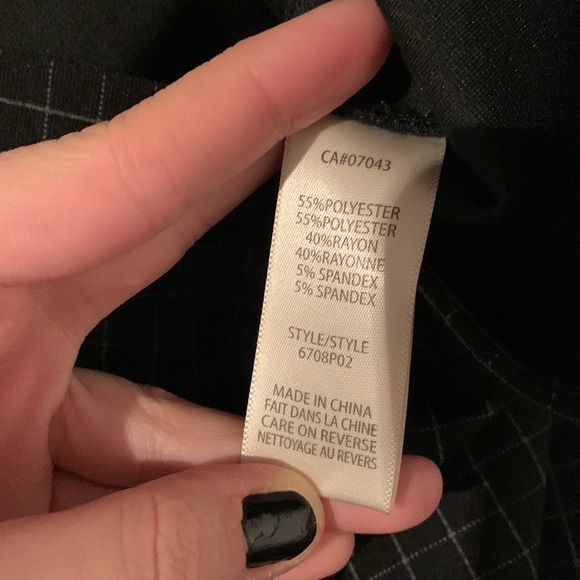 [S] MAX STUDIO striped dress pants - Picture 6 of 6